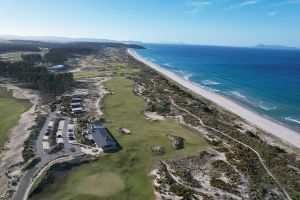Te Arai (South) 18th Back Aerial